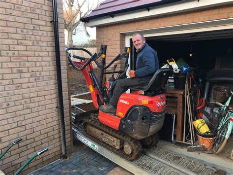 man with mini digger near me|mini digger with driver hire.